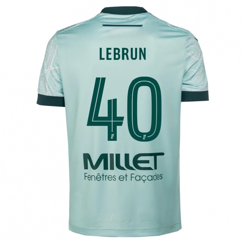 Danxen Men Lisa Lebrun #40 Green White Away Jersey 2025/26 T-Shirt