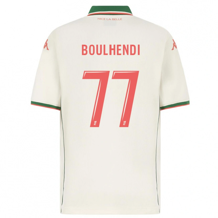 Danxen Men Teddy Boulhendi #77 White Green Away Jersey 2025/26 T-Shirt