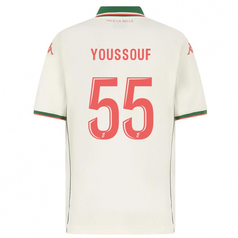 Danxen Men Youssouf Ndayishimiye #55 White Green Away Jersey 2025/26 T-Shirt