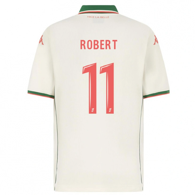 Danxen Men Rachel Robert #11 White Green Away Jersey 2025/26 T-Shirt