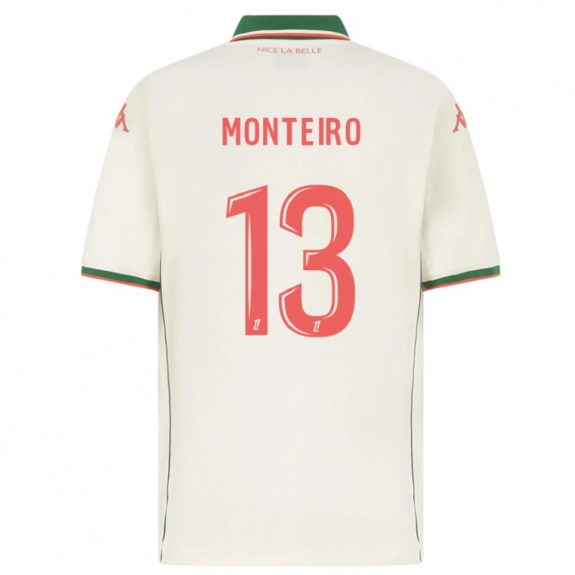 Danxen Men Laurenzo Monteiro #13 White Green Away Jersey 2025/26 T-Shirt