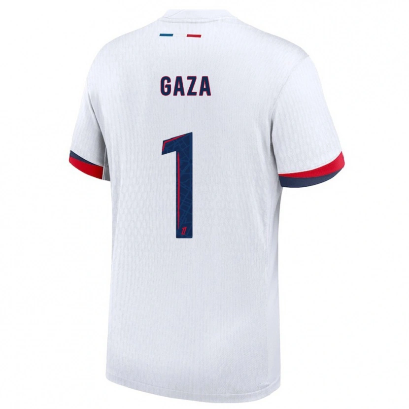 Danxen Men Johnny Gaza #1 White Red Away Jersey 2025/26 T-Shirt