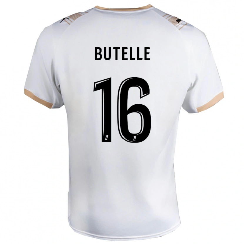 Danxen Men Ludovic Butelle #16 White Black Away Jersey 2025/26 T-Shirt