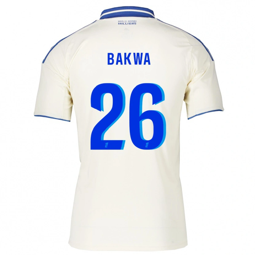 Danxen Men Dilane Bakwa #26 Champagne Blue Away Jersey 2025/26 T-Shirt