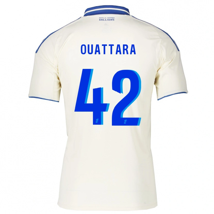 Danxen Men Abdoul Ouattara #42 Champagne Blue Away Jersey 2025/26 T-Shirt