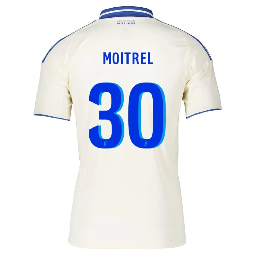 Danxen Men Pauline Moitrel #30 Champagne Blue Away Jersey 2025/26 T-Shirt