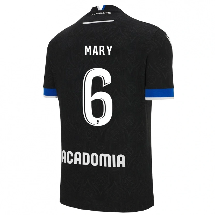 Danxen Men Théo Mary #6 Black White Away Jersey 2025/26 T-Shirt