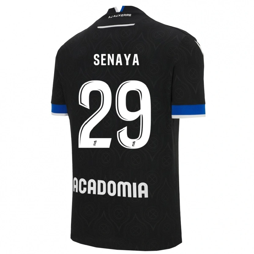 Danxen Men Marvin Senaya #29 Black White Away Jersey 2025/26 T-Shirt