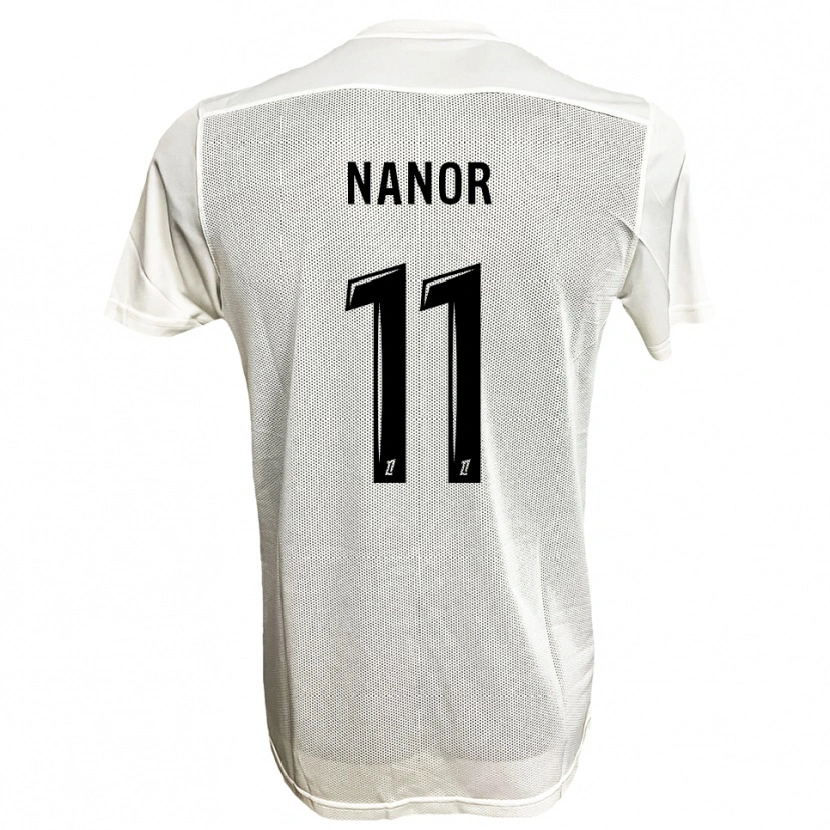 Danxen Men Enzo Nanor #11 Black White Away Jersey 2025/26 T-Shirt