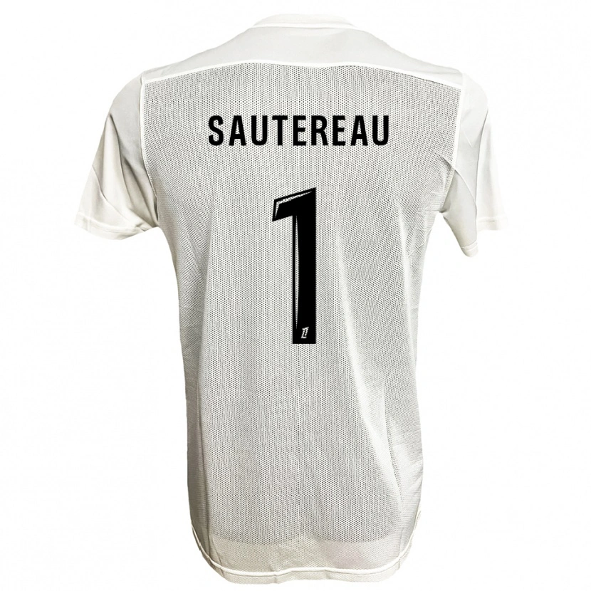 Danxen Men Enzo Sautereau #1 Black White Away Jersey 2025/26 T-Shirt