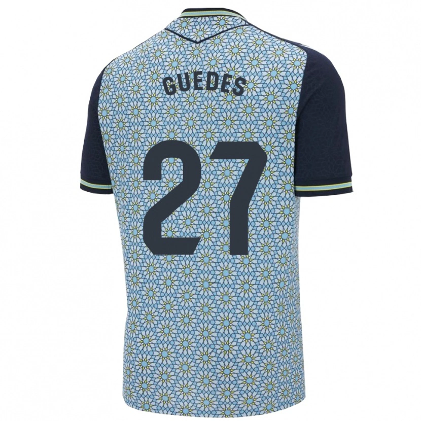 Danxen Men Gui Guedes #27 Blue Navy Away Jersey 2025/26 T-Shirt