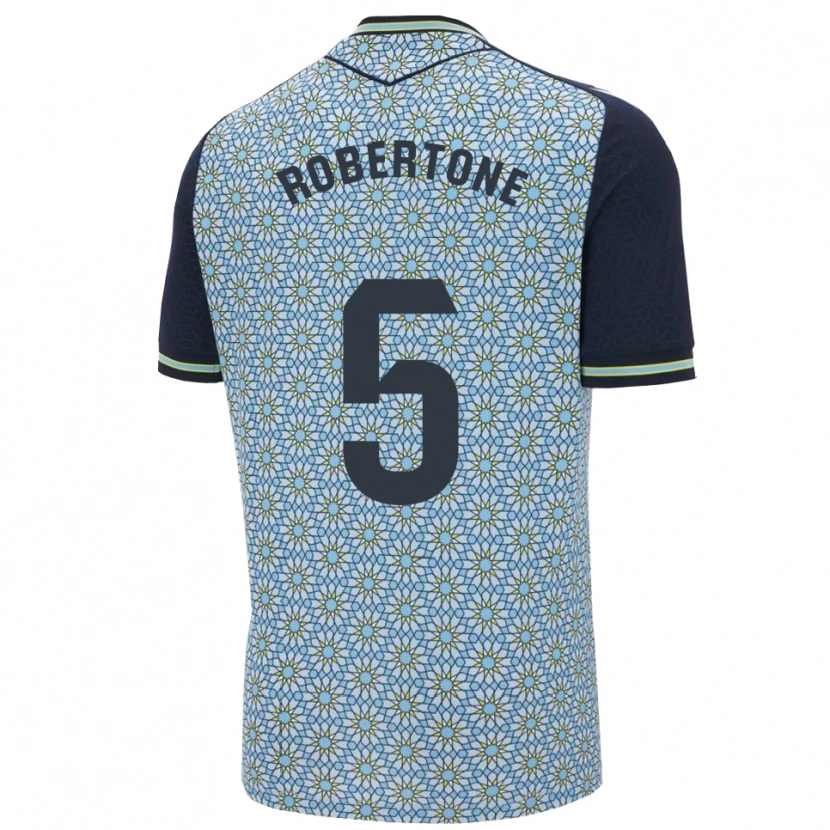 Danxen Men Lucas Robertone #5 Blue Navy Away Jersey 2025/26 T-Shirt