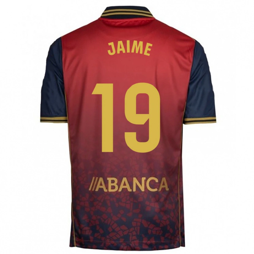 Danxen Men Jaime Sánchez #19 Red Navy Away Jersey 2025/26 T-Shirt
