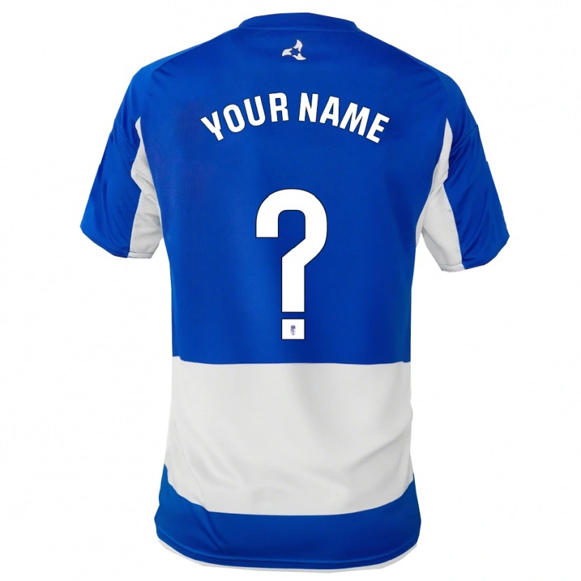 Danxen Men Your Name #0 Blue White Away Jersey 2025/26 T-Shirt