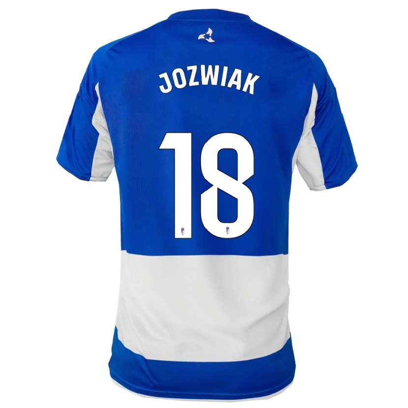 Danxen Men Kamil Józwiak #18 Blue White Away Jersey 2025/26 T-Shirt