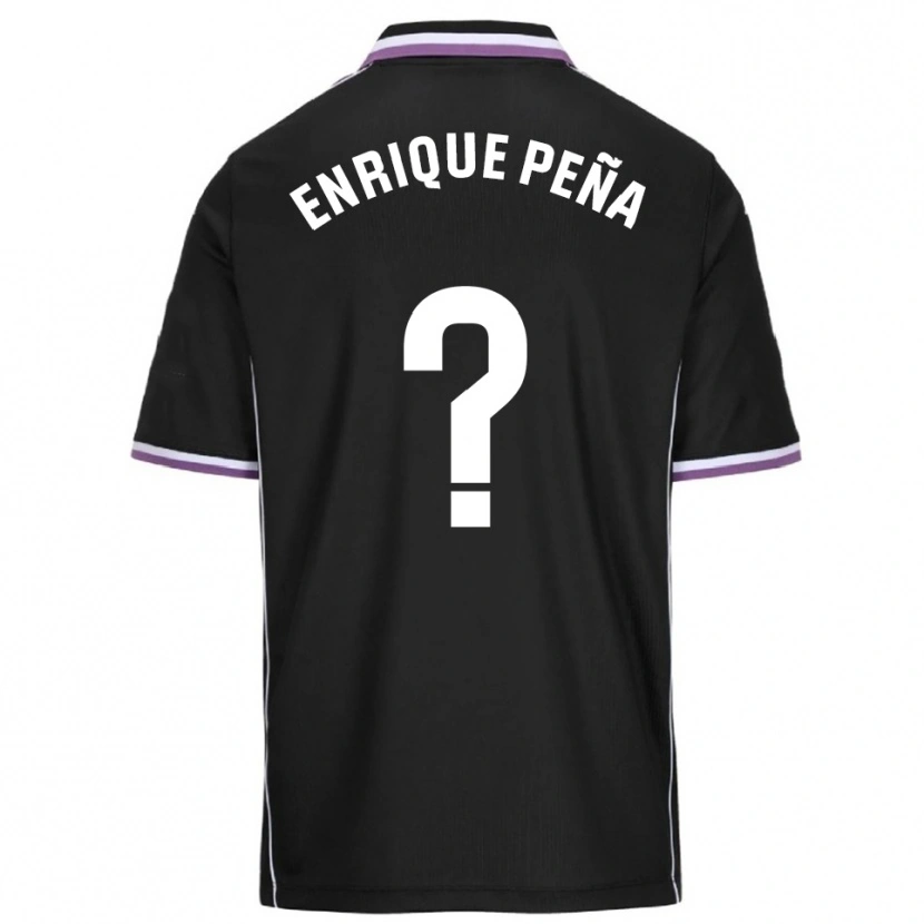 Danxen Men Enrique Peña #0 Purple Black Away Jersey 2025/26 T-Shirt