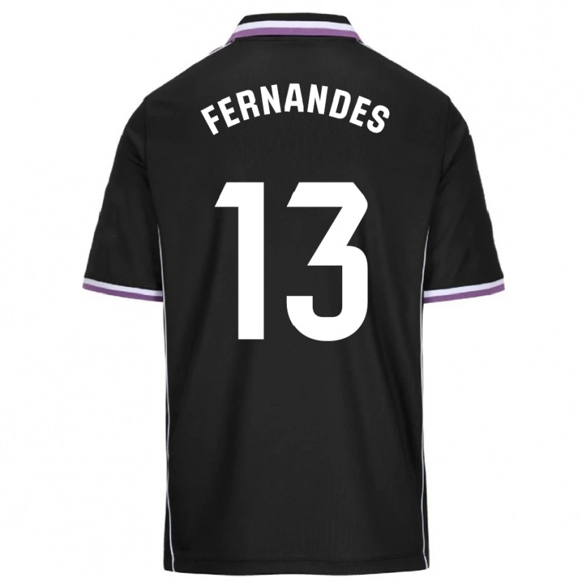 Danxen Men Guilherme Fernandes #13 Purple Black Away Jersey 2025/26 T-Shirt