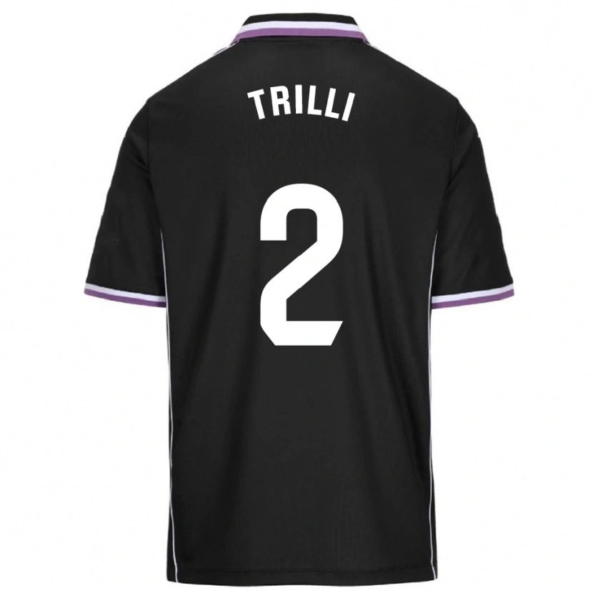 Danxen Men Trilli #2 Purple Black Away Jersey 2025/26 T-Shirt