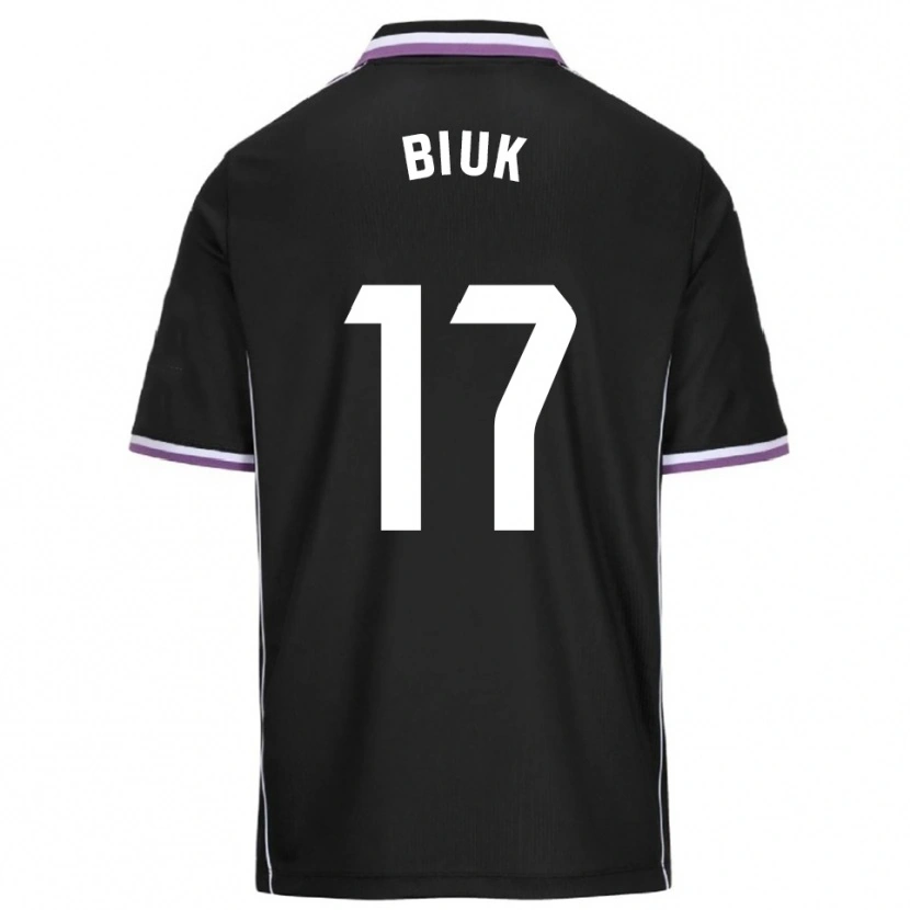 Danxen Men Stipe Biuk #17 Purple Black Away Jersey 2025/26 T-Shirt