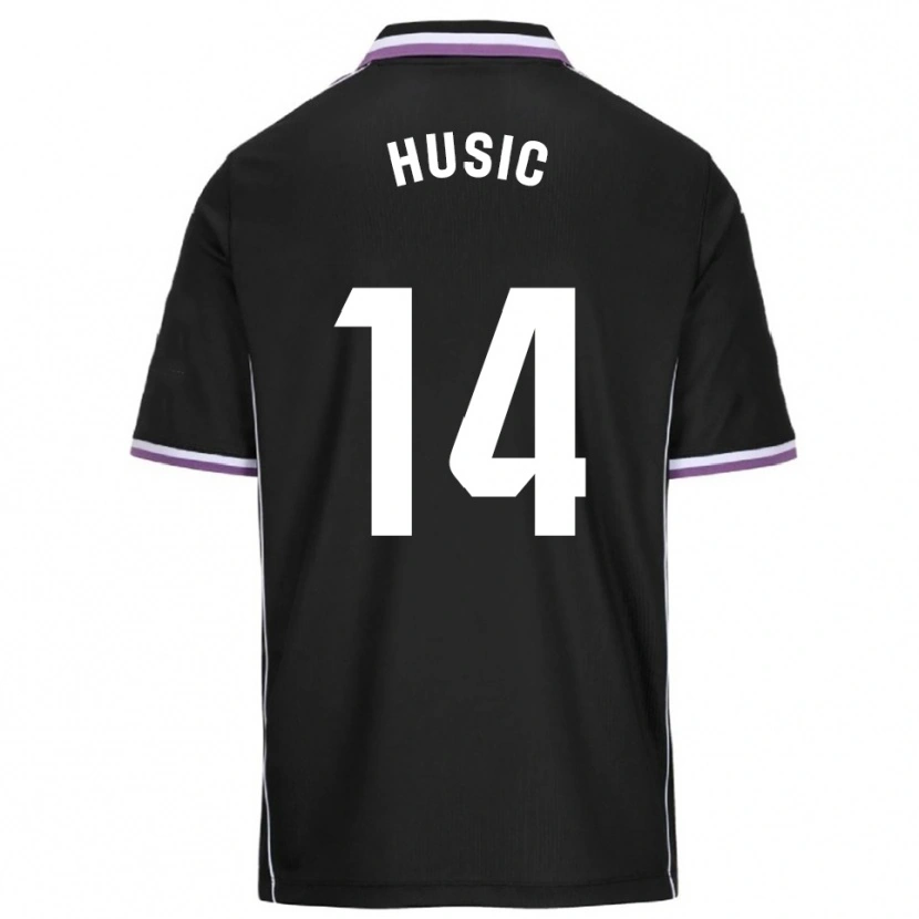Danxen Men Salih Husic #14 Purple Black Away Jersey 2025/26 T-Shirt