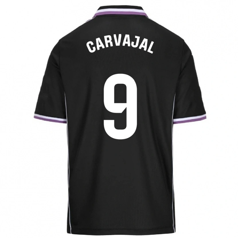Danxen Men Ángel Carvajal #9 Purple Black Away Jersey 2025/26 T-Shirt