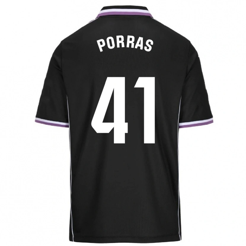 Danxen Men César Porras #41 Purple Black Away Jersey 2025/26 T-Shirt