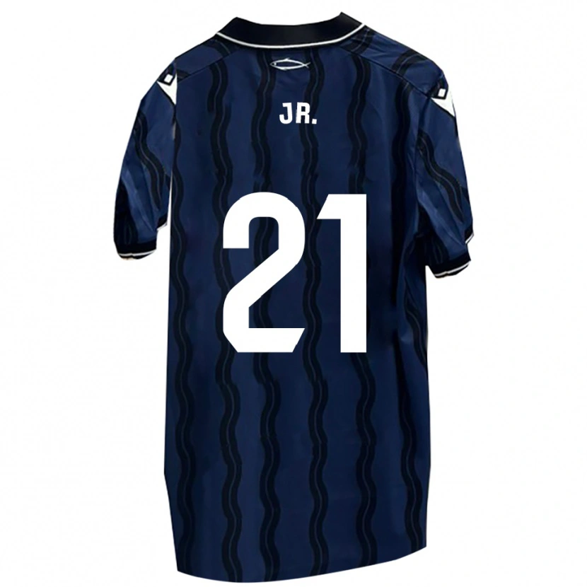Danxen Men Douglas Jr. #21 Dark Blue Black Away Jersey 2025/26 T-Shirt