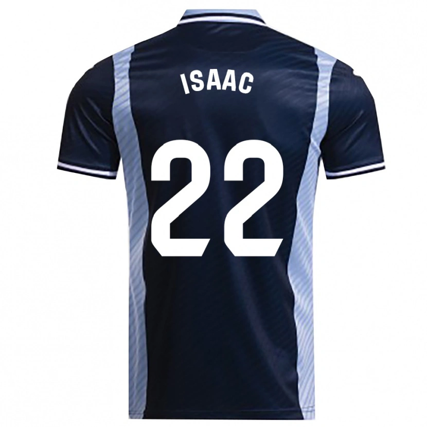 Danxen Men Carlos Isaac #22 Navy Sky Blue Away Jersey 2025/26 T-Shirt
