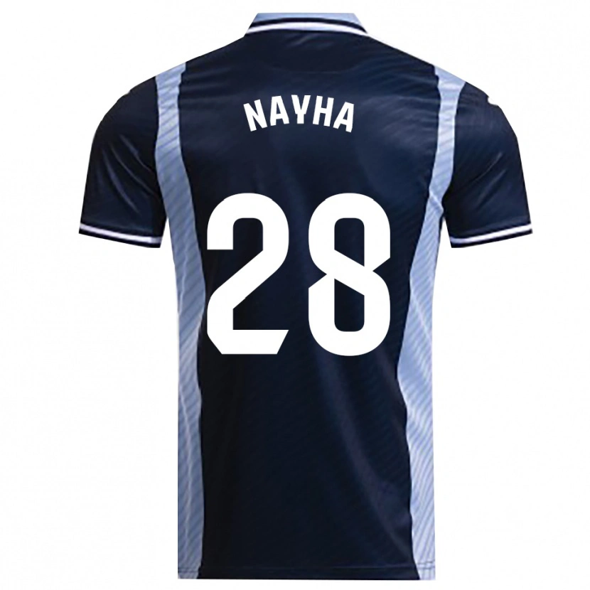 Danxen Men Nayha Torrejón Moreno #28 Navy Sky Blue Away Jersey 2025/26 T-Shirt