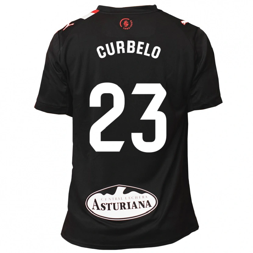 Danxen Men Eric Curbelo #23 Black White Away Jersey 2025/26 T-Shirt