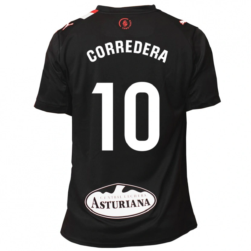 Danxen Men Àlex Corredera #10 Black White Away Jersey 2025/26 T-Shirt