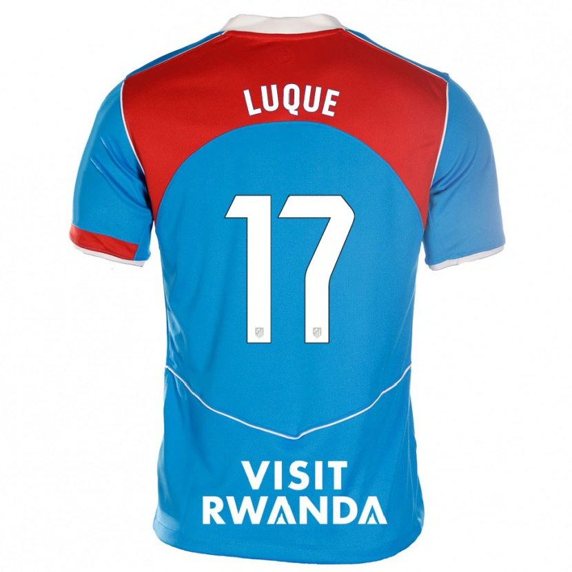 Danxen Men Iker Luque #17 Blue White Third Jersey 2025/26 T-Shirt