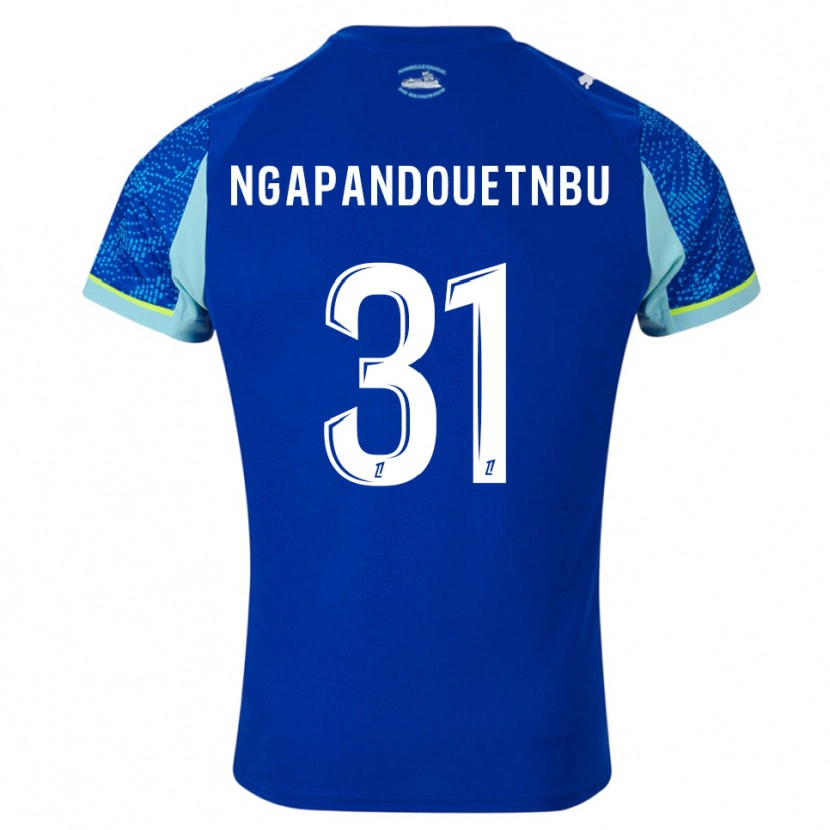 Danxen Men Simon Ngapandouetnbu #31 Sky Blue White Third Jersey 2025/26 T-Shirt
