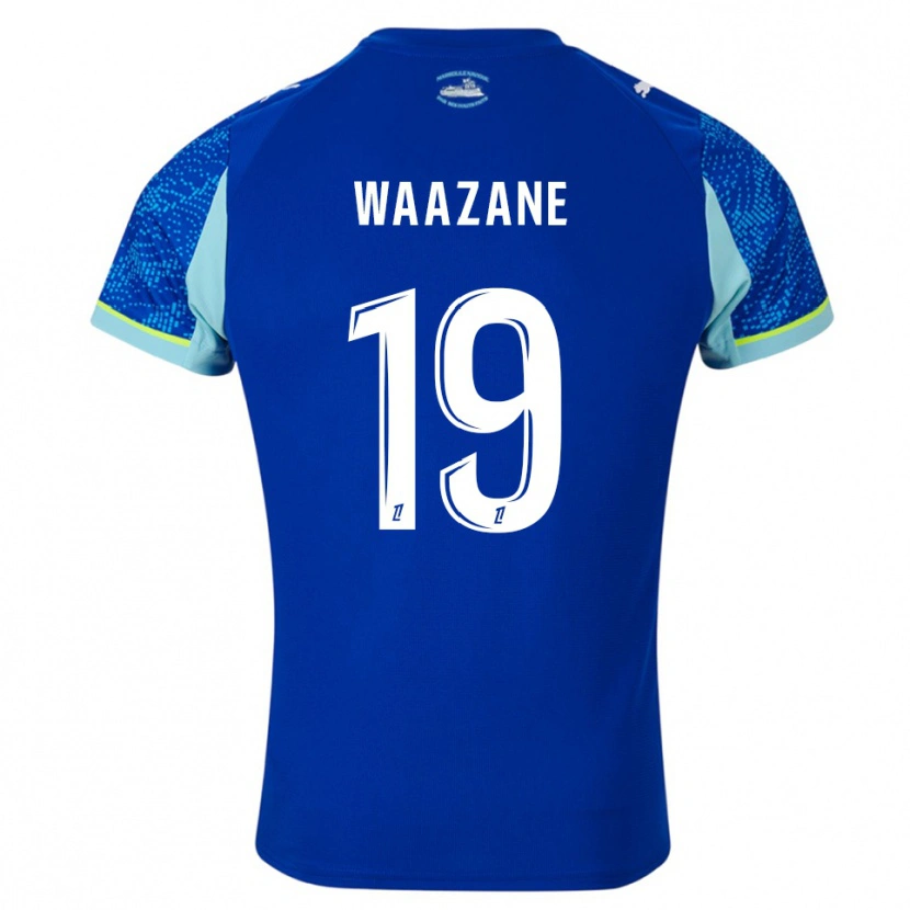 Danxen Men Jassim Waazane #19 Sky Blue White Third Jersey 2025/26 T-Shirt