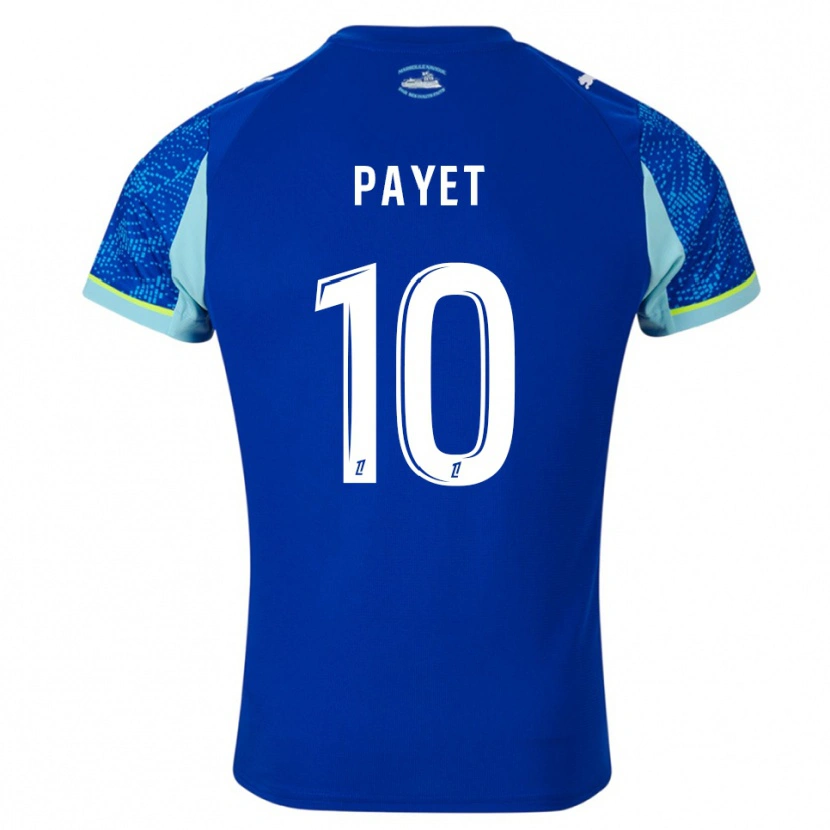 Danxen Men Dimitri Payet #10 Sky Blue White Third Jersey 2025/26 T-Shirt
