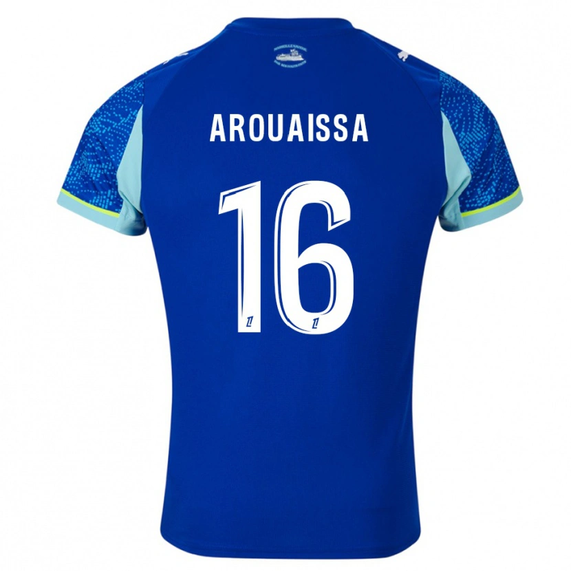 Danxen Men Ines Arouaissa #16 Sky Blue White Third Jersey 2025/26 T-Shirt