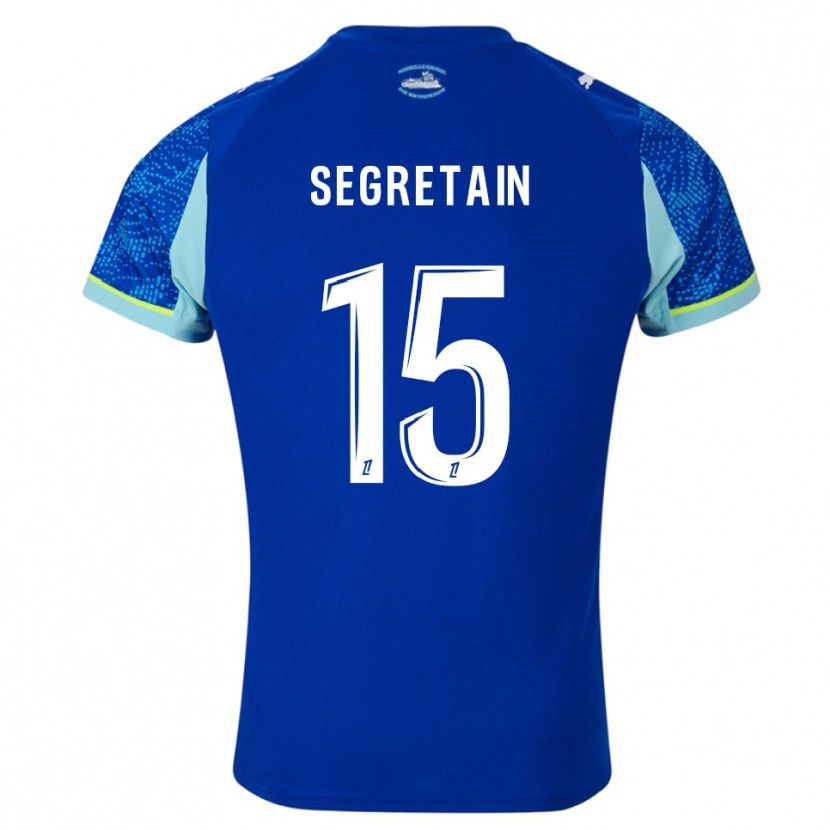 Danxen Men Julie Ségrétain #15 Sky Blue White Third Jersey 2025/26 T-Shirt