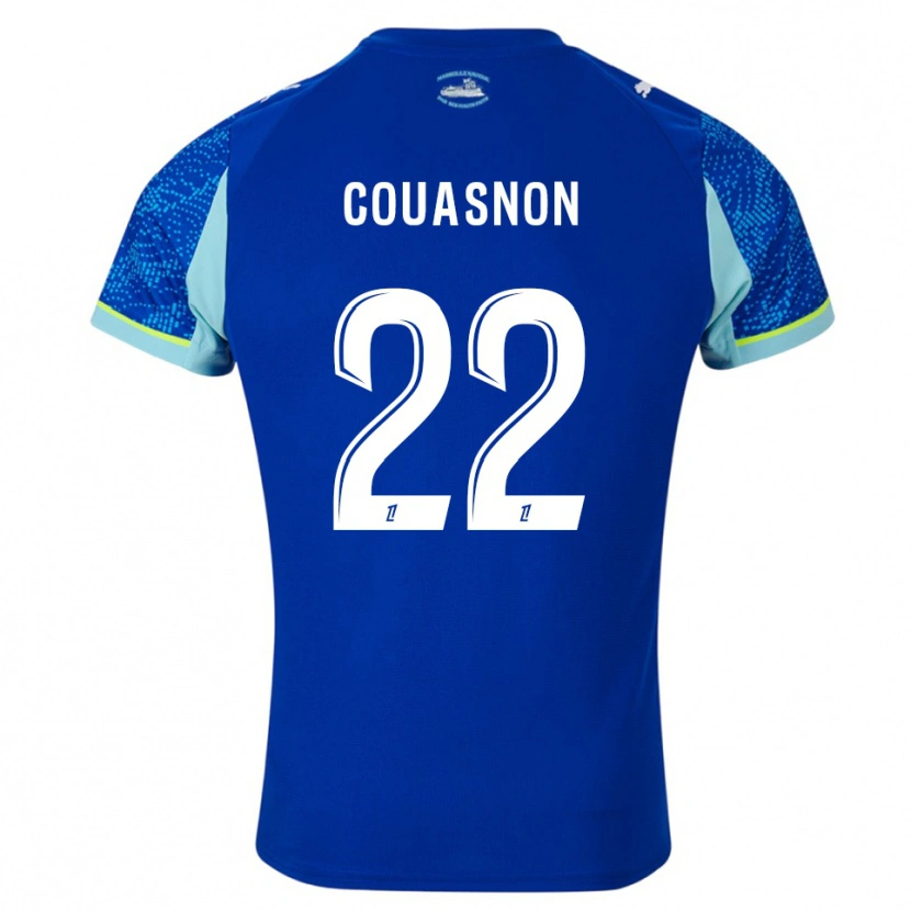 Danxen Men Roxane Couasnon #22 Sky Blue White Third Jersey 2025/26 T-Shirt