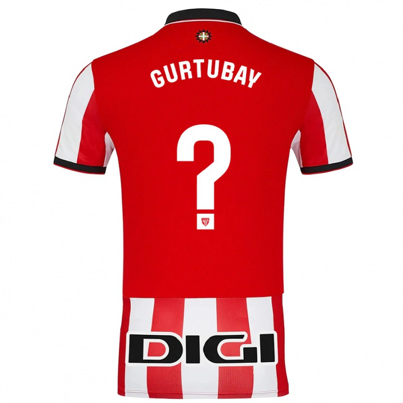 Danxen Women Elene Gurtubay Loyo #0 Red White Home Jersey 2025/26 T-Shirt