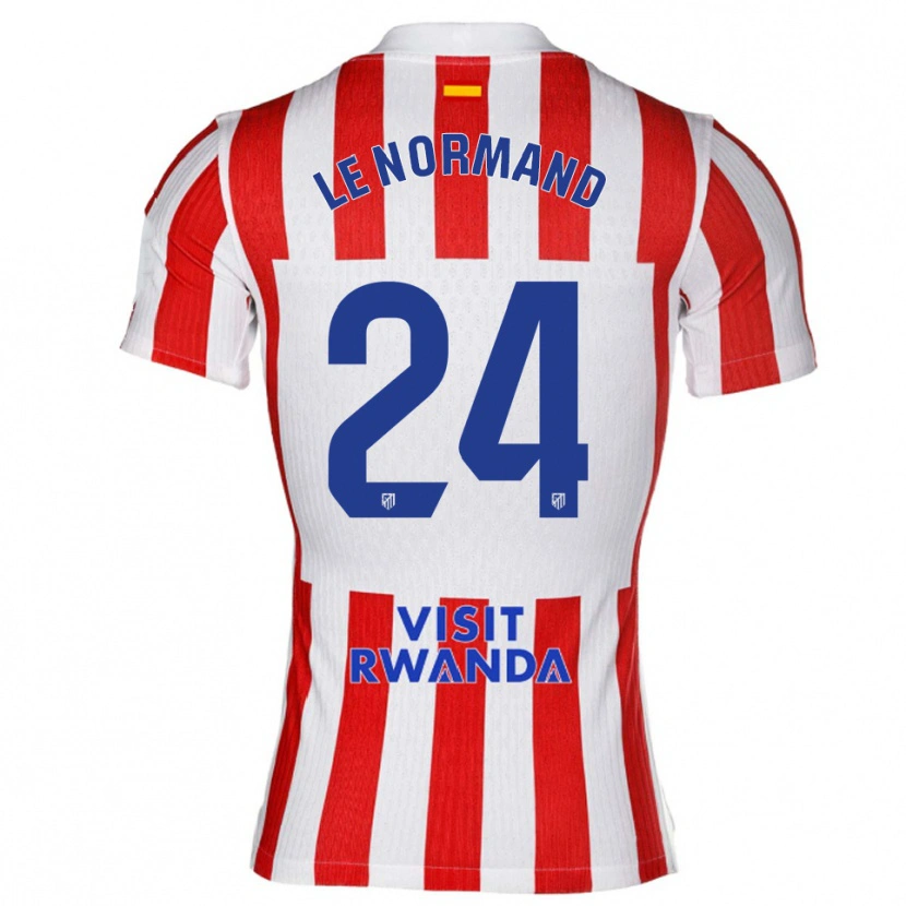 Danxen Women Robin Le Normand #24 Red White Home Jersey 2025/26 T-Shirt