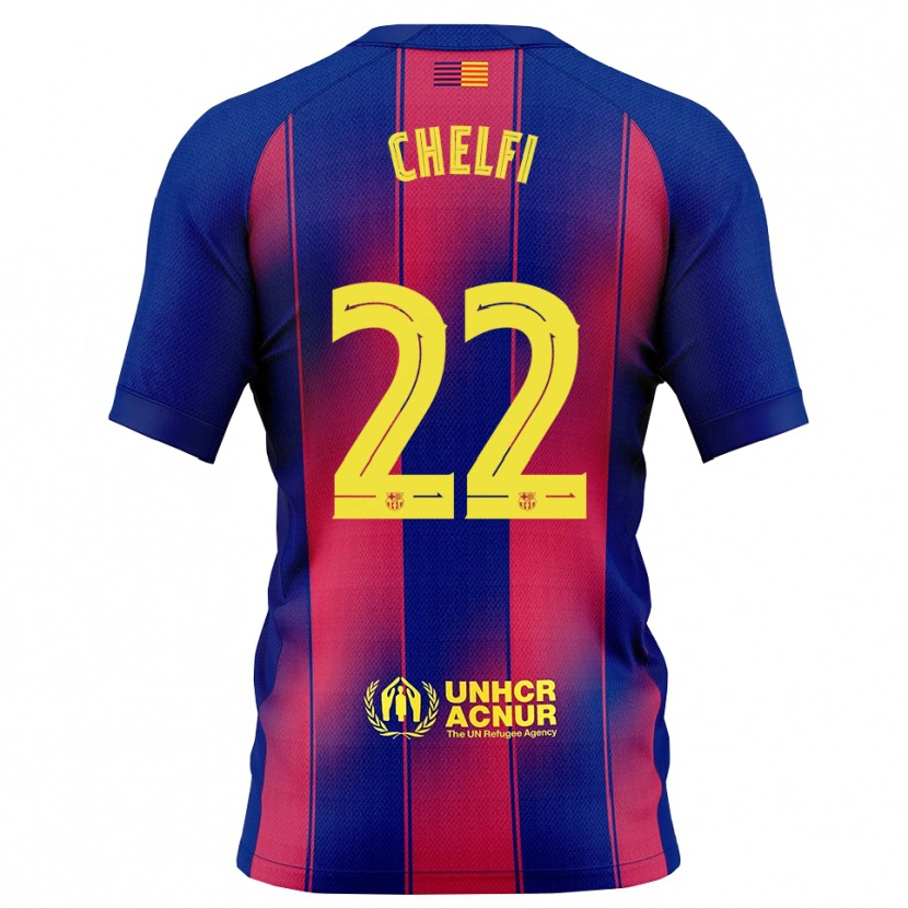 Danxen Women Lovro Chelfi #22 Blue Red Home Jersey 2025/26 T-Shirt