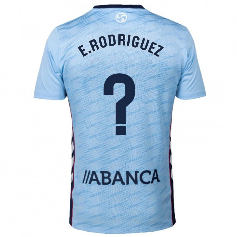 Danxen Women Miguel Rodríguez #0 Sky Blue Red Home Jersey 2025/26 T-Shirt