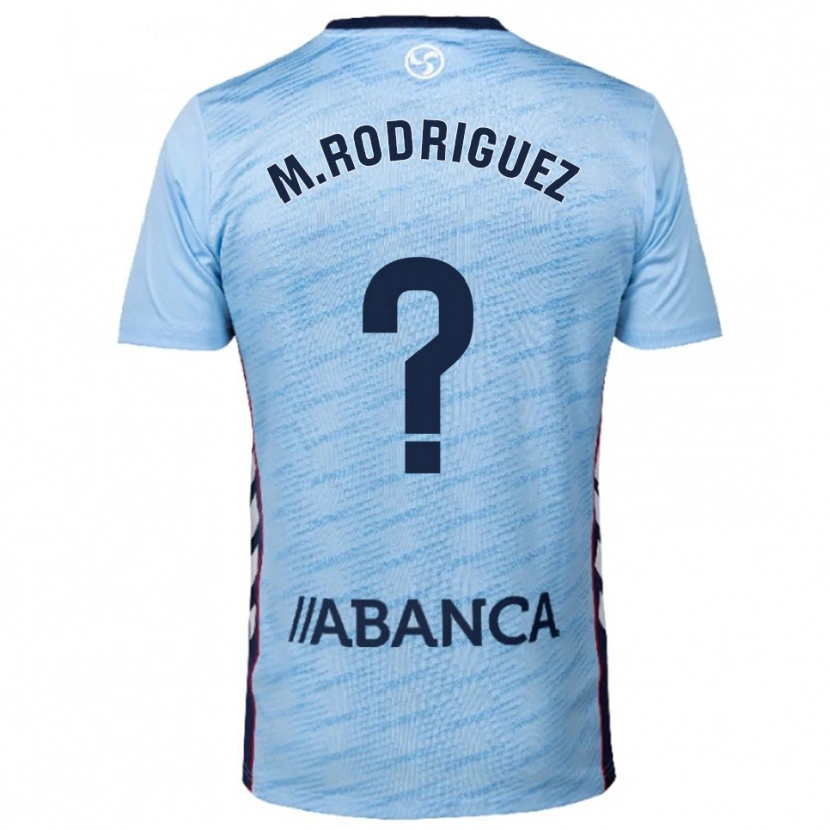 Danxen Women Manu Rodríguez #0 Sky Blue Red Home Jersey 2025/26 T-Shirt