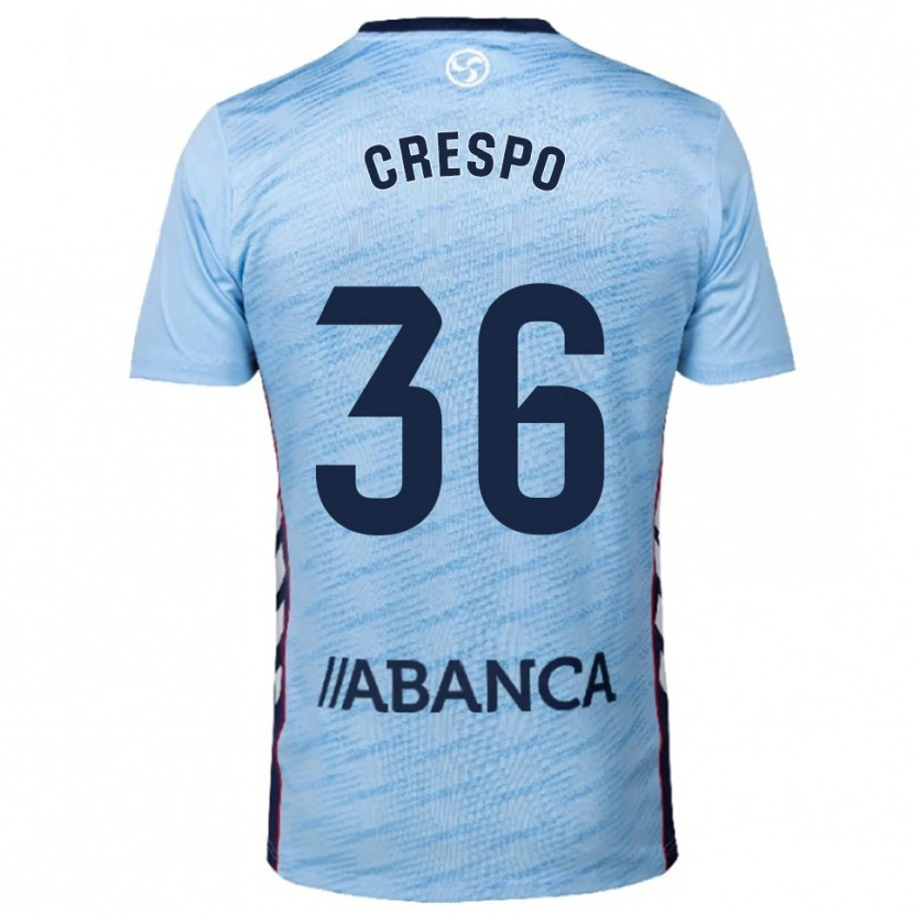 Danxen Women Yoel Crespo #36 Sky Blue Red Home Jersey 2025/26 T-Shirt