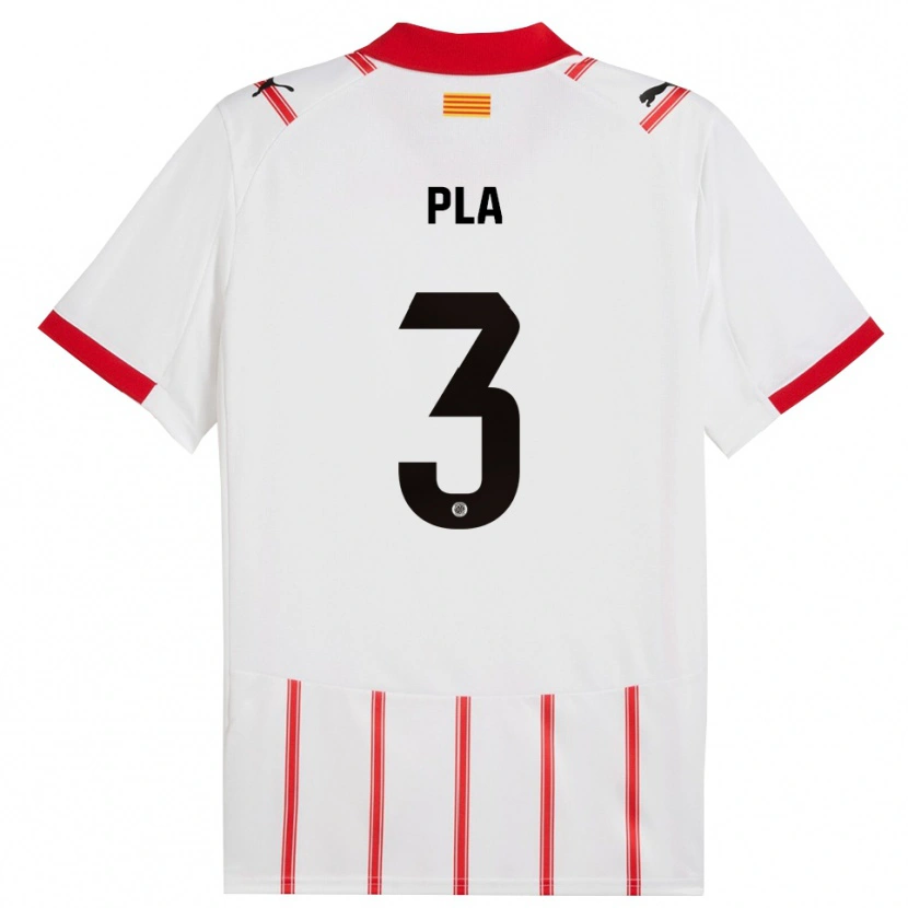 Danxen Women Marta Pla #3 White Red Home Jersey 2025/26 T-Shirt