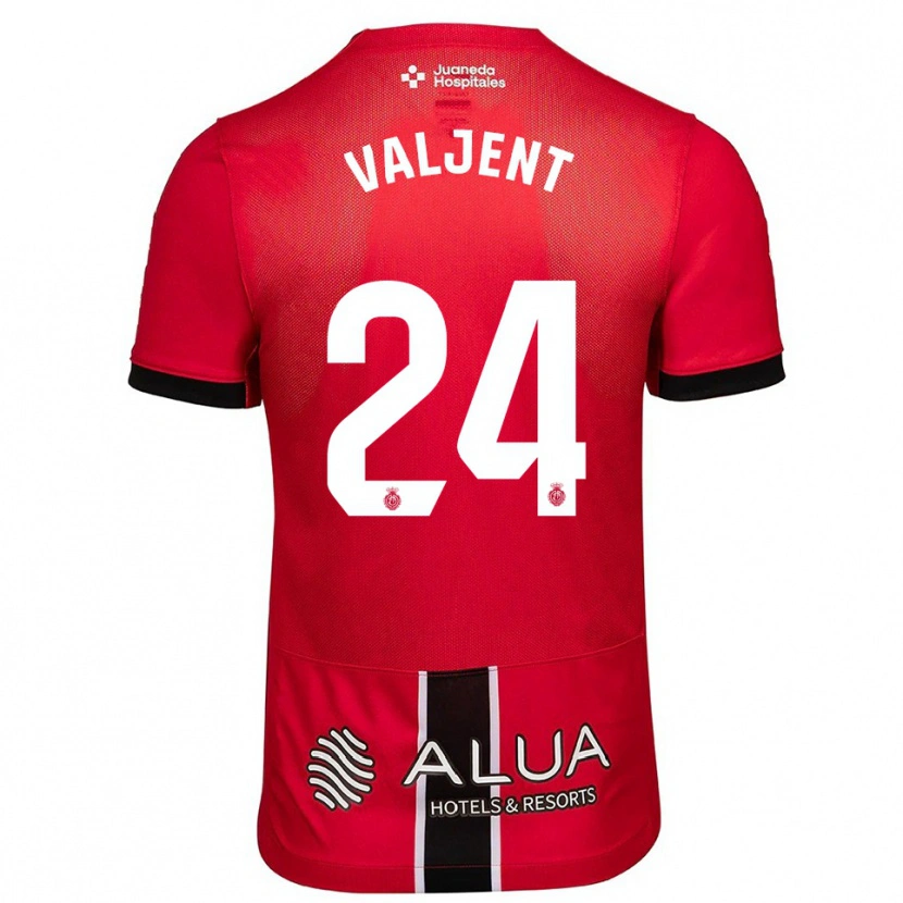 Danxen Women Martin Valjent #24 Red Black Home Jersey 2025/26 T-Shirt