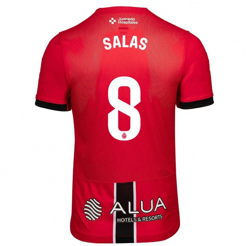 Danxen Women Jan Salas #8 Red Black Home Jersey 2025/26 T-Shirt