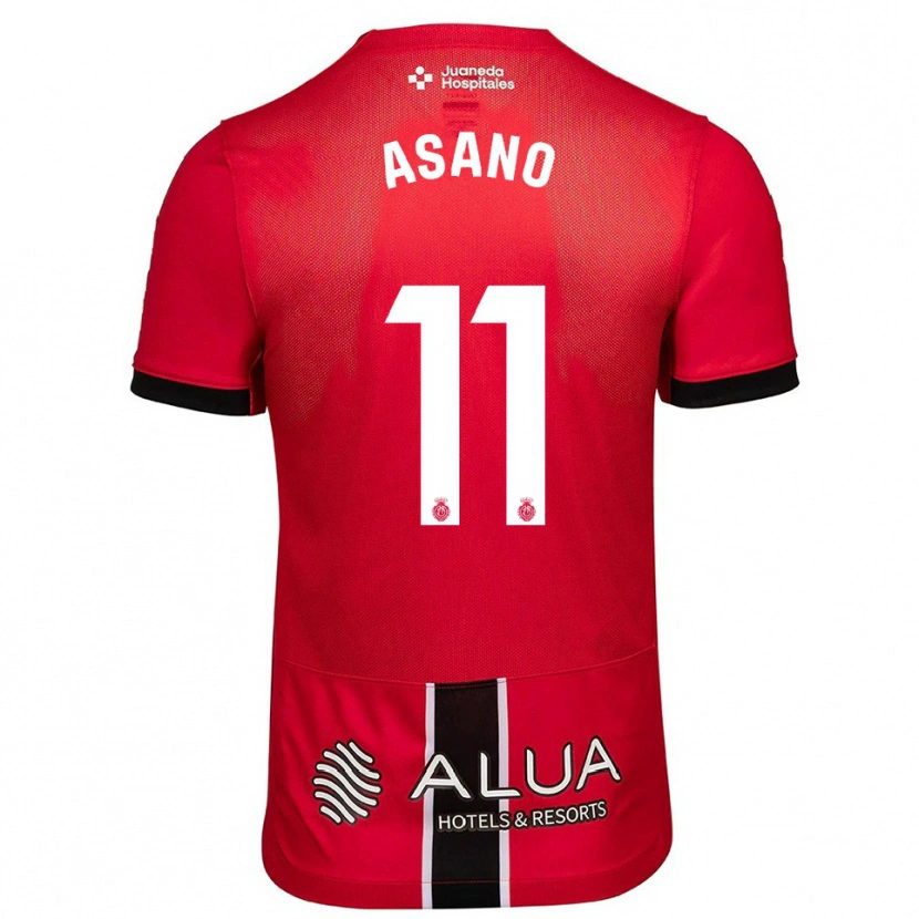 Danxen Women Takuma Asano #11 Red Black Home Jersey 2025/26 T-Shirt