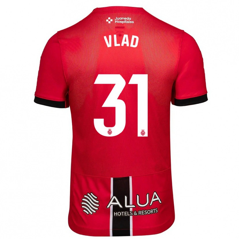 Danxen Women Rares Vlad #31 Red Black Home Jersey 2025/26 T-Shirt