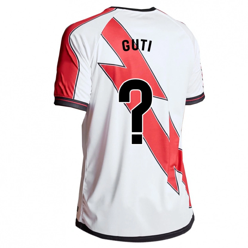 Danxen Women Ana María Gutiérrez Montero #0 White Red Home Jersey 2025/26 T-Shirt